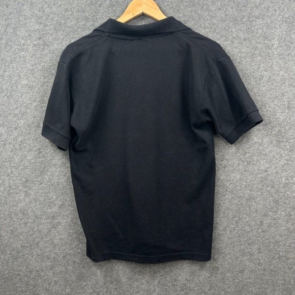 Polo Ralph Lauren Sport Mens Polo Shirt Black Red Embroidered Collared Size M - Picture 6 of 8